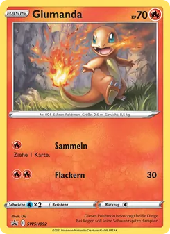 Glumanda, Karte SWSH092 aus SCSC Promokarten