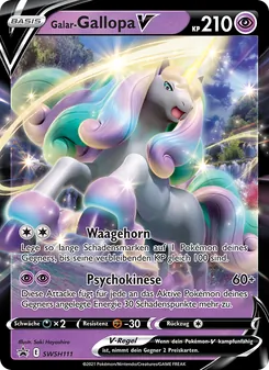 Galar-Gallopa V, Karte SWSH111 aus SCSC Promokarten