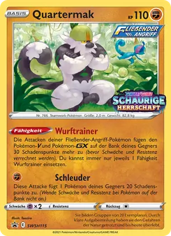 Quartermak, Karte SWSH115 aus SCSC Promokarten