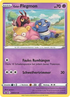 Galar-Flegmon, Karte SWSH126 aus SCSC Promokarten
