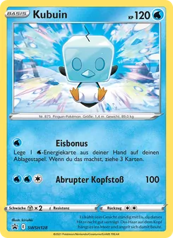 Kubuin, Karte SWSH128 aus SCSC Promokarten