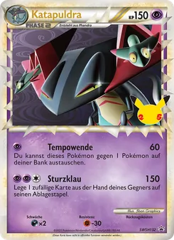 Katapuldra, Karte SWSH132 aus SCSC Promokarten
