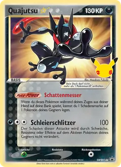 Quajutsu ☆, Karte SWSH144 aus SCSC Promokarten