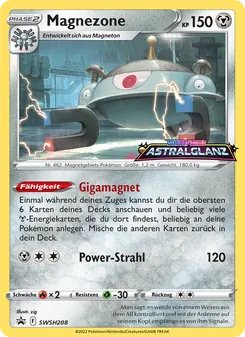 Magnezone, Karte SWSH208 aus SCSC Promokarten