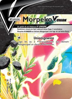 Morpeko V-UNION, Karte SWSH215 aus SCSC Promokarten