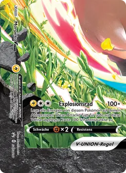 Morpeko V-UNION, Karte SWSH217 aus SCSC Promokarten