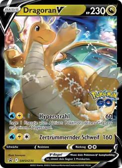 Dragoran V, Karte SWSH235 aus SCSC Promokarten