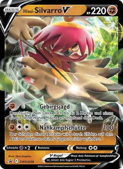 Hisui-Silvarro V, Karte SWSH238 aus SCSC Promokarten