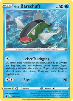Hisui-Barschuft, Karte SWSH273 aus SCSC Promokarten