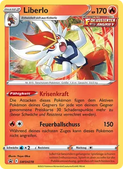 Liberlo, Karte SWSH278 aus SCSC Promokarten