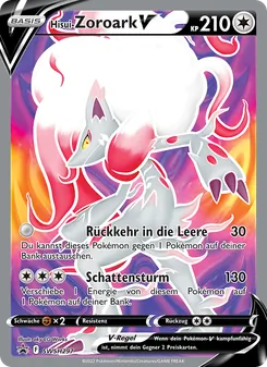 Hisui-Zoroark V, Karte SWSH297 aus SCSC Promokarten