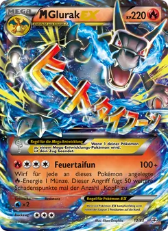 M-Glurak-EX, Karte 12 aus Generationen