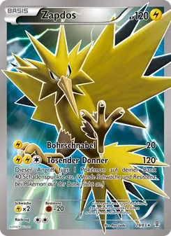 Zapdos, Karte 29 aus Generationen