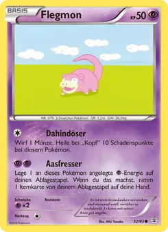 Flegmon, Karte 32 aus Generationen