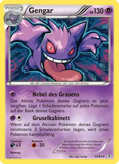 Gengar, Karte 35 aus Generationen