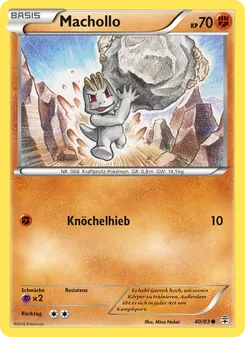 Machollo, Karte 40 aus Generationen