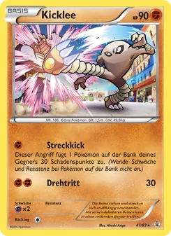 Kicklee, Karte 47 aus Generationen
