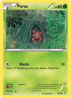 Paras, Karte 6 aus Generationen