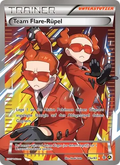 Team Flare-Rüpel, Karte 73a aus Generationen
