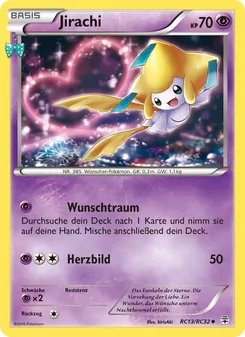 Jirachi, Karte RC13 aus Generationen