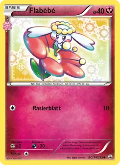 Flabébé, Karte RC17 aus Generationen