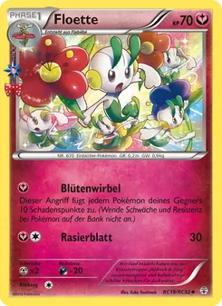 Floette, Karte RC18 aus Generationen