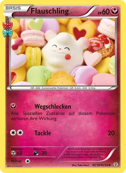 Flauschling, Karte RC19 aus Generationen