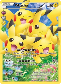 Pikachu, Karte RC29 aus Generationen