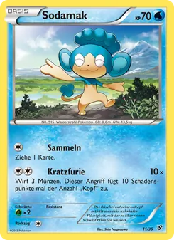Sodamak, Karte 11 aus Willkommen in Kalos