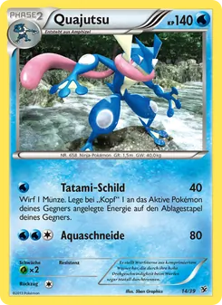 Quajutsu, Karte 14 aus Willkommen in Kalos