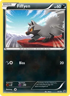 Fiffyen, Karte 16 aus Willkommen in Kalos