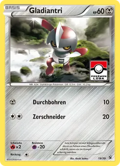 Gladiantri, Karte 19 aus Willkommen in Kalos