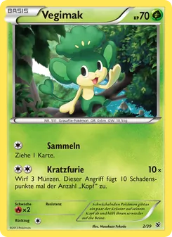 Vegimak, Karte 2 aus Willkommen in Kalos