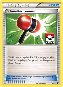 Schmetterhammer, Karte 34 aus Willkommen in Kalos