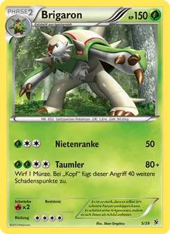 Brigaron, Karte 5 aus Willkommen in Kalos