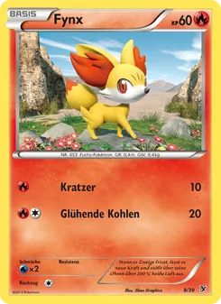 Fynx, Karte 8 aus Willkommen in Kalos