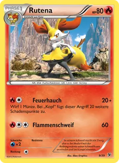 Rutena, Karte 9 aus Willkommen in Kalos