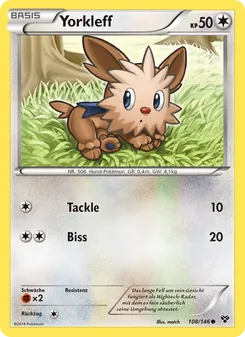Yorkleff, Karte 108 aus XY