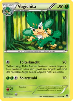 Vegichita, Karte 11 aus XY