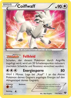 Coiffwaff, Karte 114 aus XY