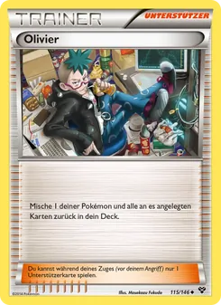 Olivier, Karte 115 aus XY