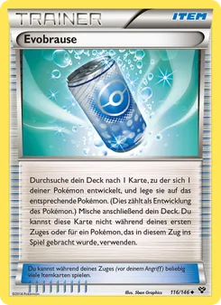 Evobrause, Karte 116 aus XY