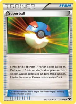 Superball, Karte 118 aus XY