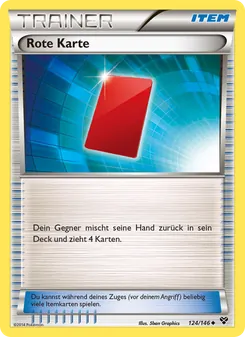 Rote Karte, Karte 124 aus XY