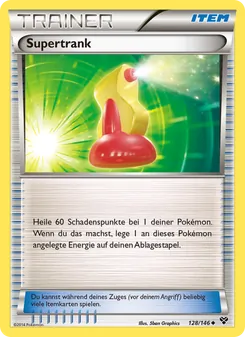 Supertrank, Karte 128 aus XY