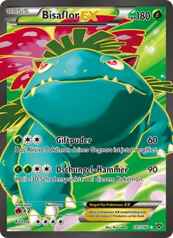 Bisaflor EX, Karte 141 aus XY