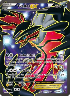 Yveltal EX, Karte 144 aus XY