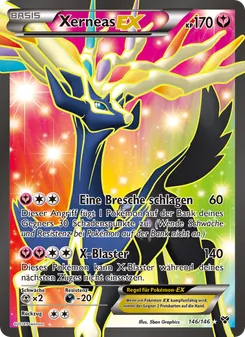 Xerneas EX, Karte 146 aus XY