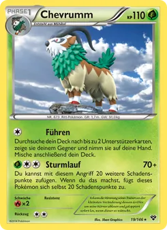 Chevrumm, Karte 19 aus XY