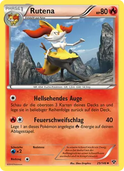 Rutena, Karte 25 aus XY